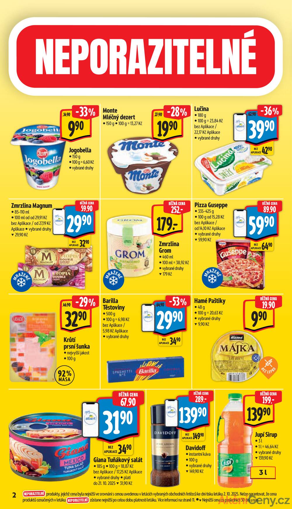 Leták Albert - Albert Supermarket Jihomoravský od 8.10. do 14.10.2025 - strana 6
