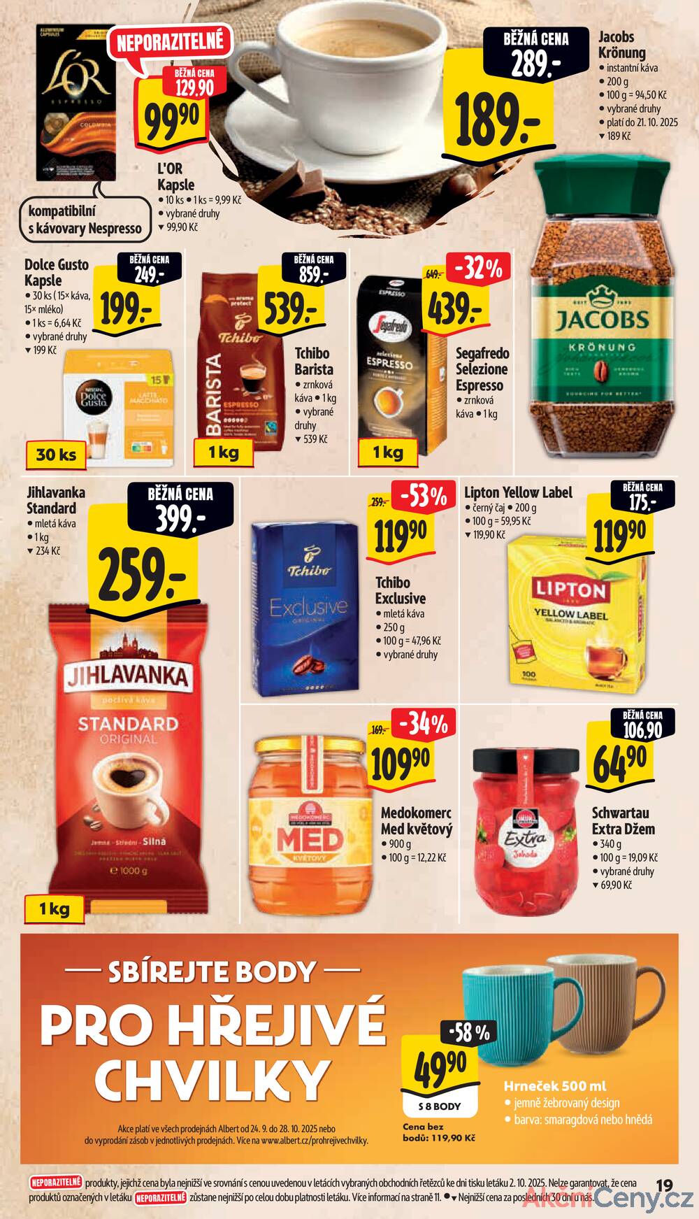 Leták Albert - Albert Supermarket Jihomoravský od 8.10. do 14.10.2025 - strana 26