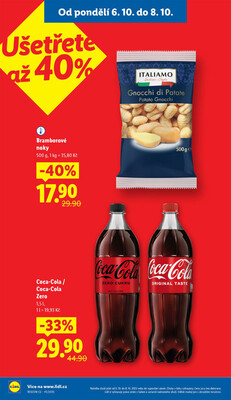 Lidl od 6.10. do 8.10.2025