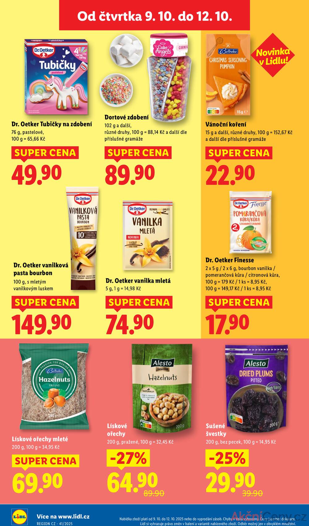 Leták Lidl - Lidl Čtvrtek od 9.10. do 12.10.2025 - strana 20