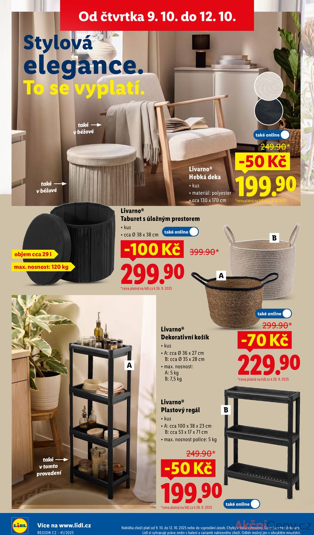 Leták Lidl - Lidl Čtvrtek od 9.10. do 12.10.2025 - strana 34