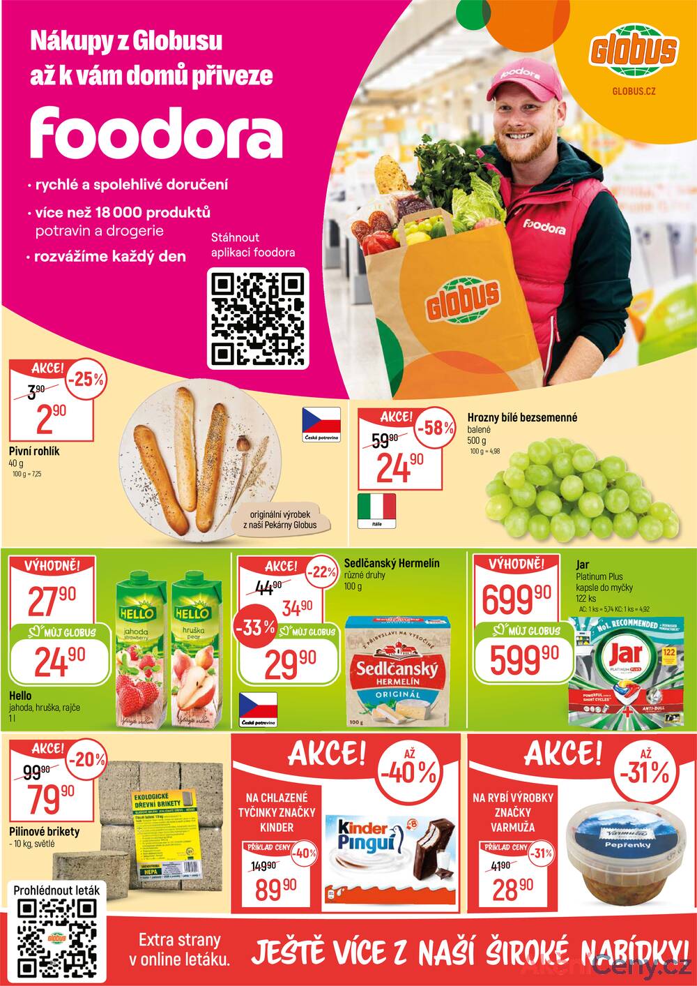 Leták Globus - Akční leták Globus 8.10. - 14.10.2025 - Globus Jenišov u Karlových Varů - strana 2