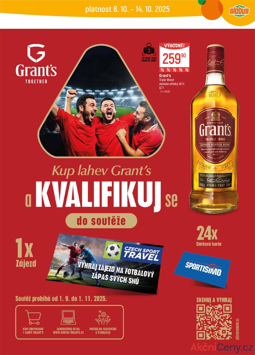 Leták Globus - Akční leták Globus 8.10. - 14.10.2025 - Globus Jenišov u Karlových Varů - strana 27