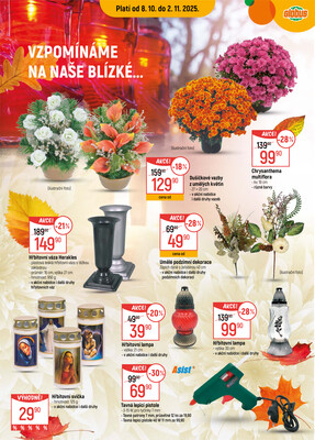 Akční leták Globus 8.10. - 14.10.2025 - Globus Jenišov u Karlových Varů