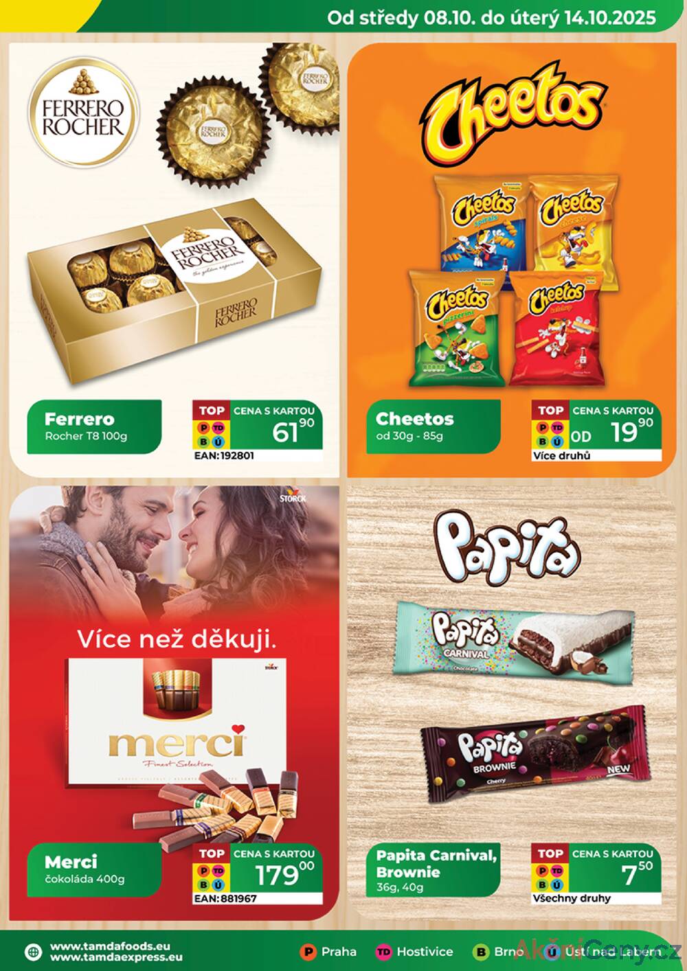 Leták Tamda Foods - Tamda Foods od 8.10. do 14.10.2025 - strana 25