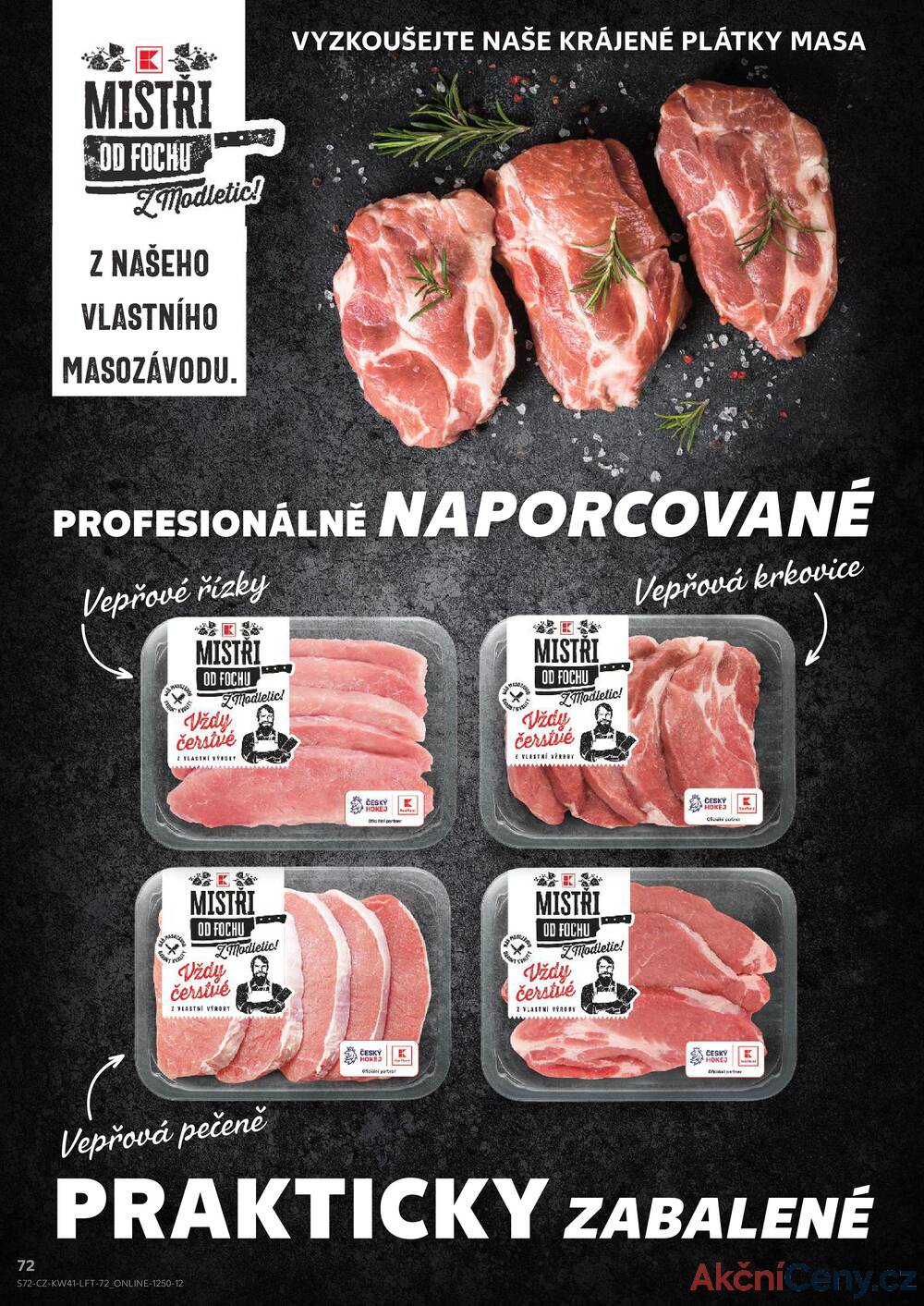 Leták Kaufland - Kaufland 8.10. - 14.10. - Kaufland - Prachatice - strana 72