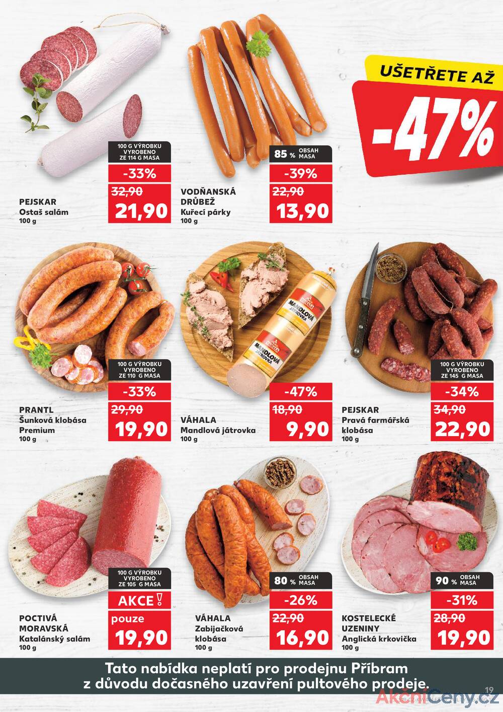 Leták Kaufland - Kaufland 8.10. - 14.10. - Kaufland - Litoměřice - strana 19