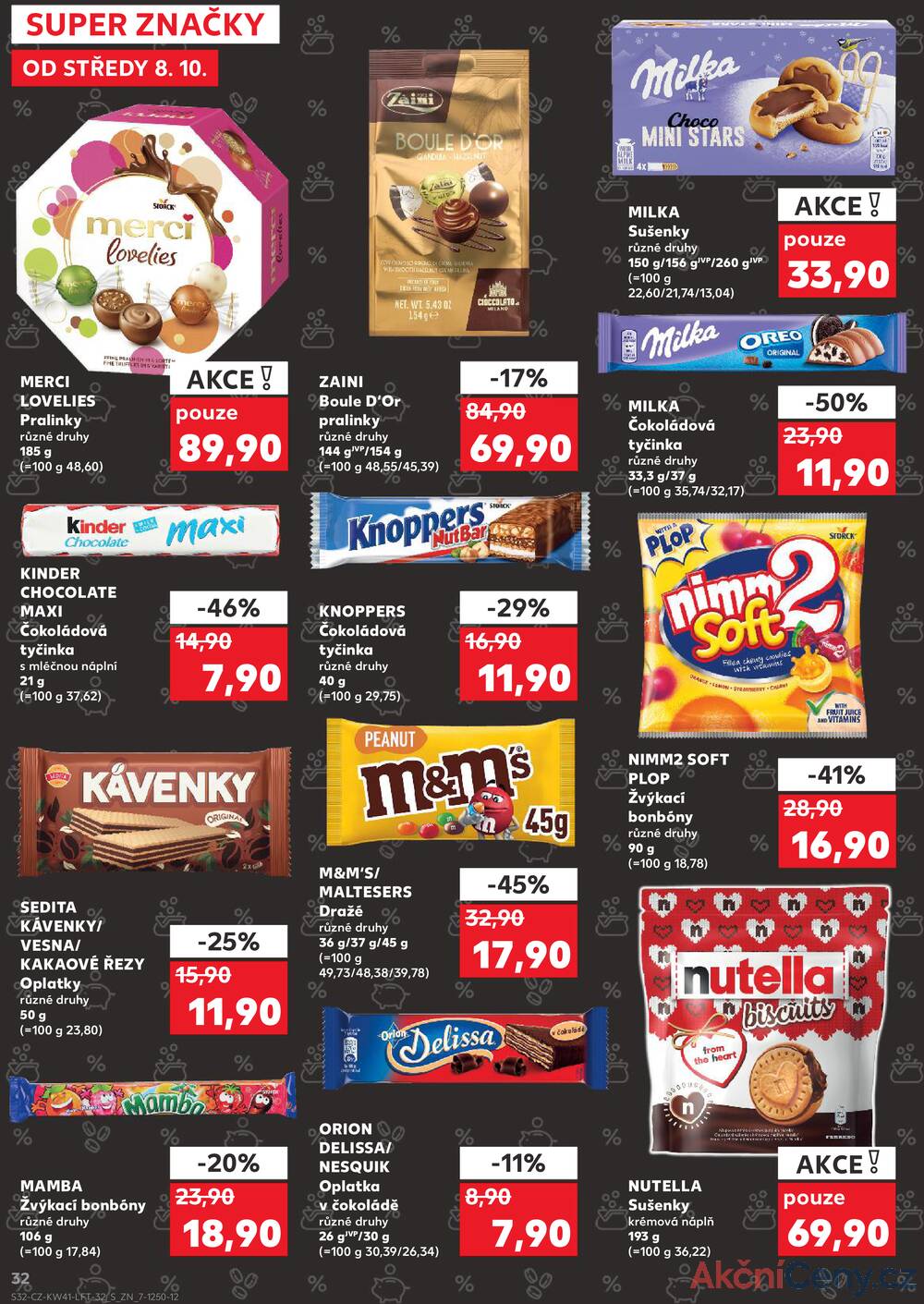 Leták Kaufland - Kaufland 8.10. - 14.10. - Kaufland - Děčín - strana 32