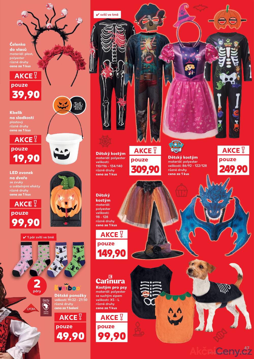 Leták Kaufland - Kaufland 8.10. - 14.10. - Kaufland - Příbram - strana 47