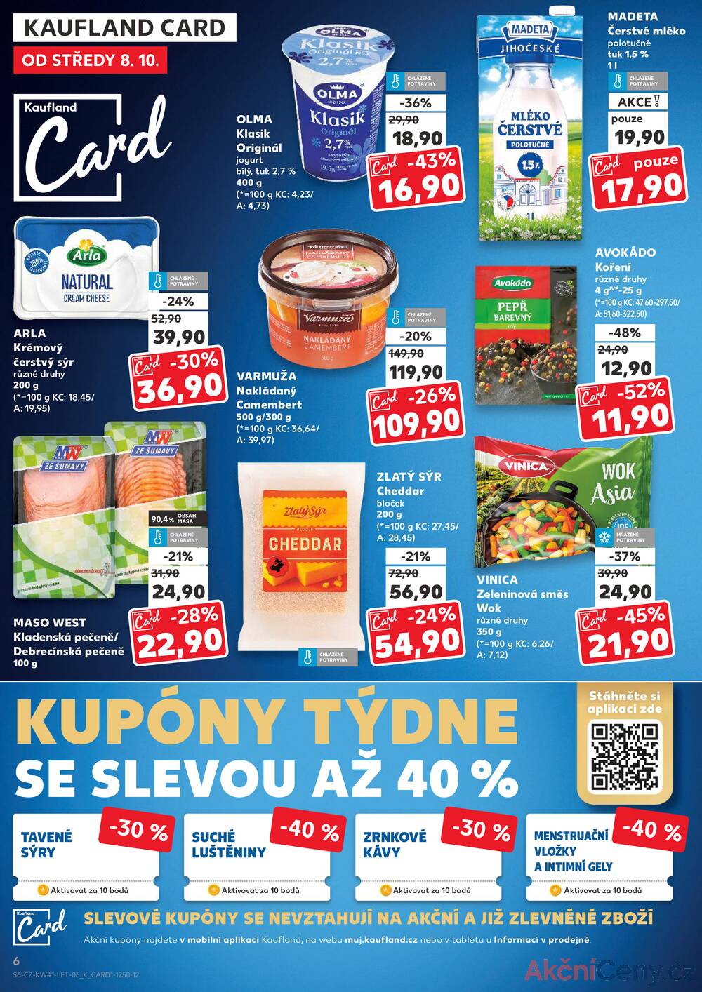 Leták Kaufland - Kaufland 8.10. - 14.10. - Kaufland - Brno - Slatina - strana 6