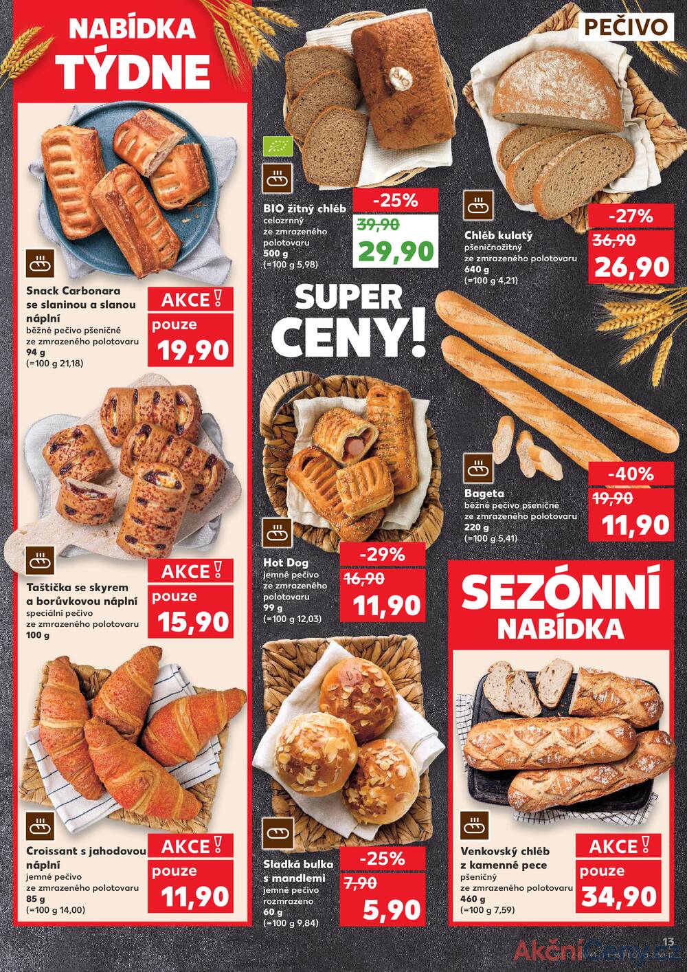 Leták Kaufland - Kaufland 8.10. - 14.10. - Kaufland - Olomouc - Hněvotínská - strana 13