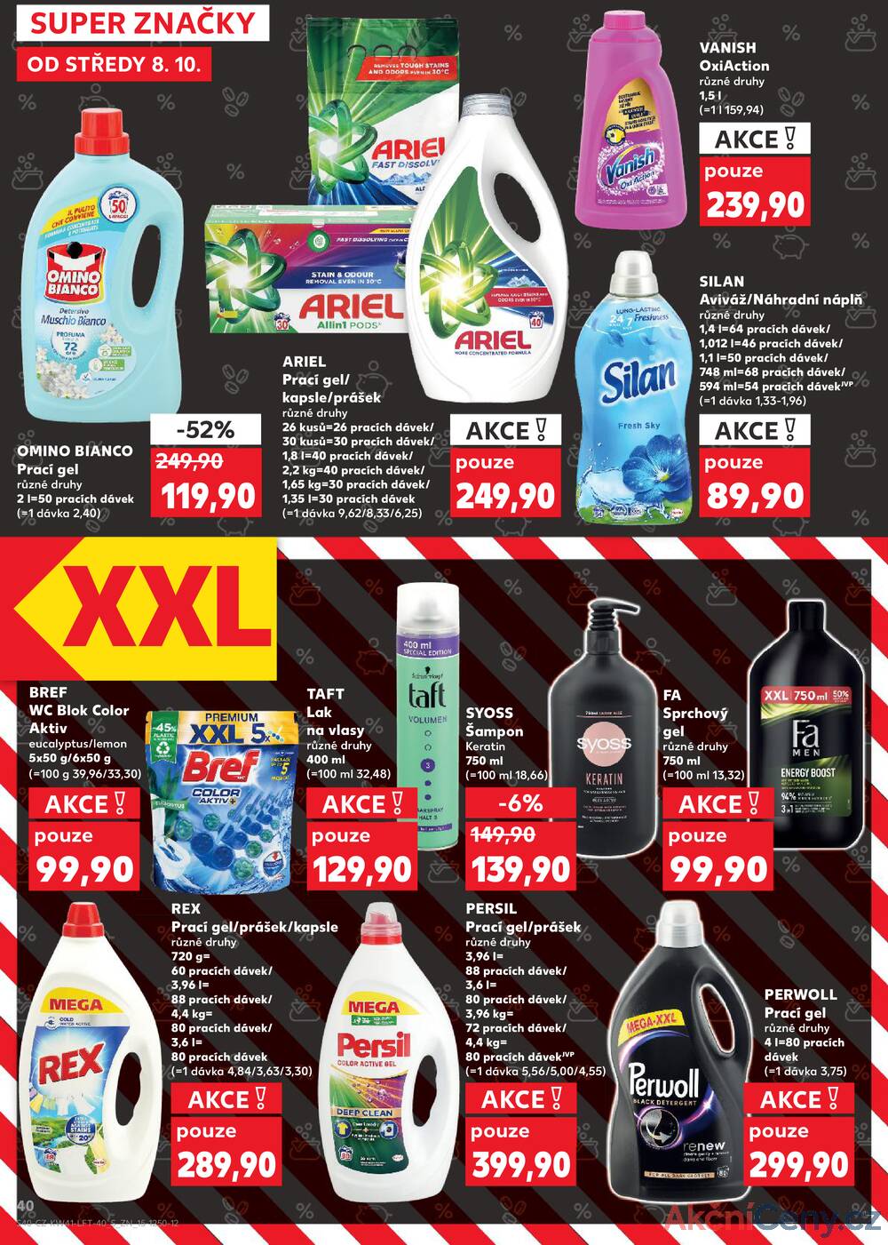 Leták Kaufland - Kaufland 8.10. - 14.10. - Kaufland - Ostrava - Poruba - strana 40
