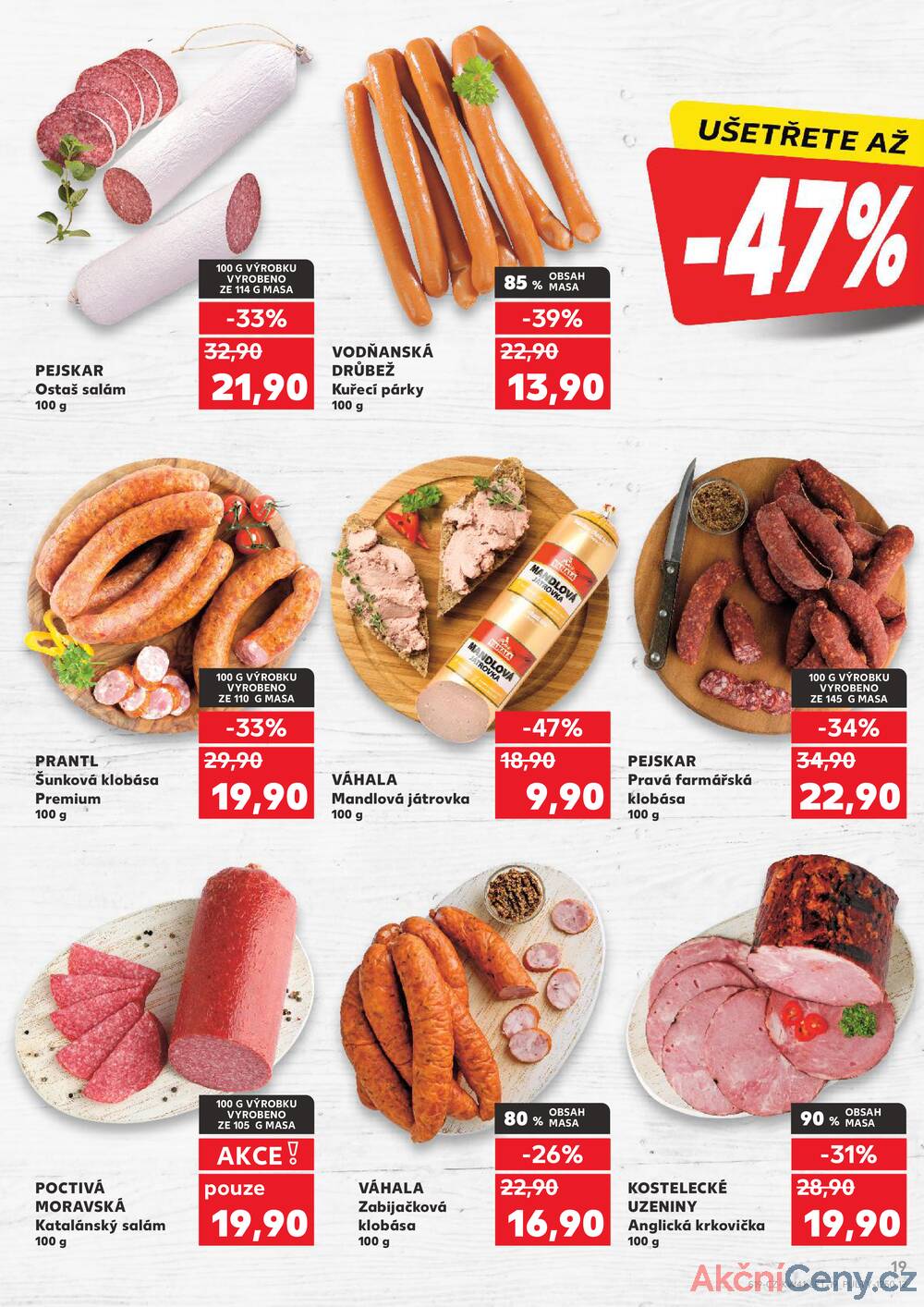 Leták Kaufland - Kaufland 8.10. - 14.10. - Kaufland - Jičín - strana 19