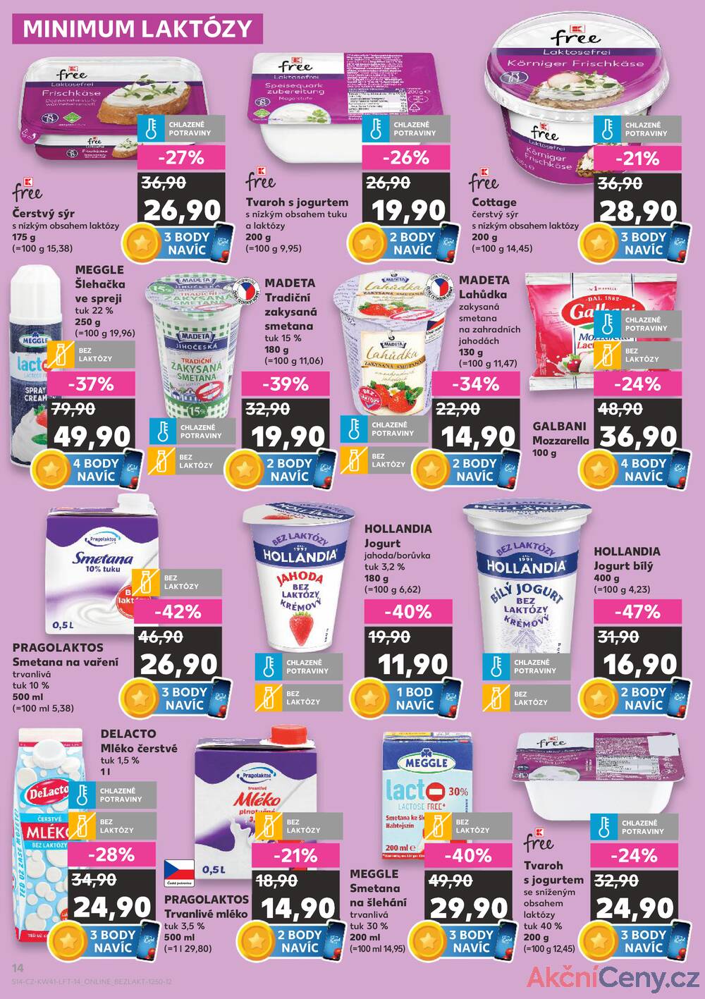 Leták Kaufland - Kaufland 8.10. - 14.10. - Kaufland - Blansko - strana 14