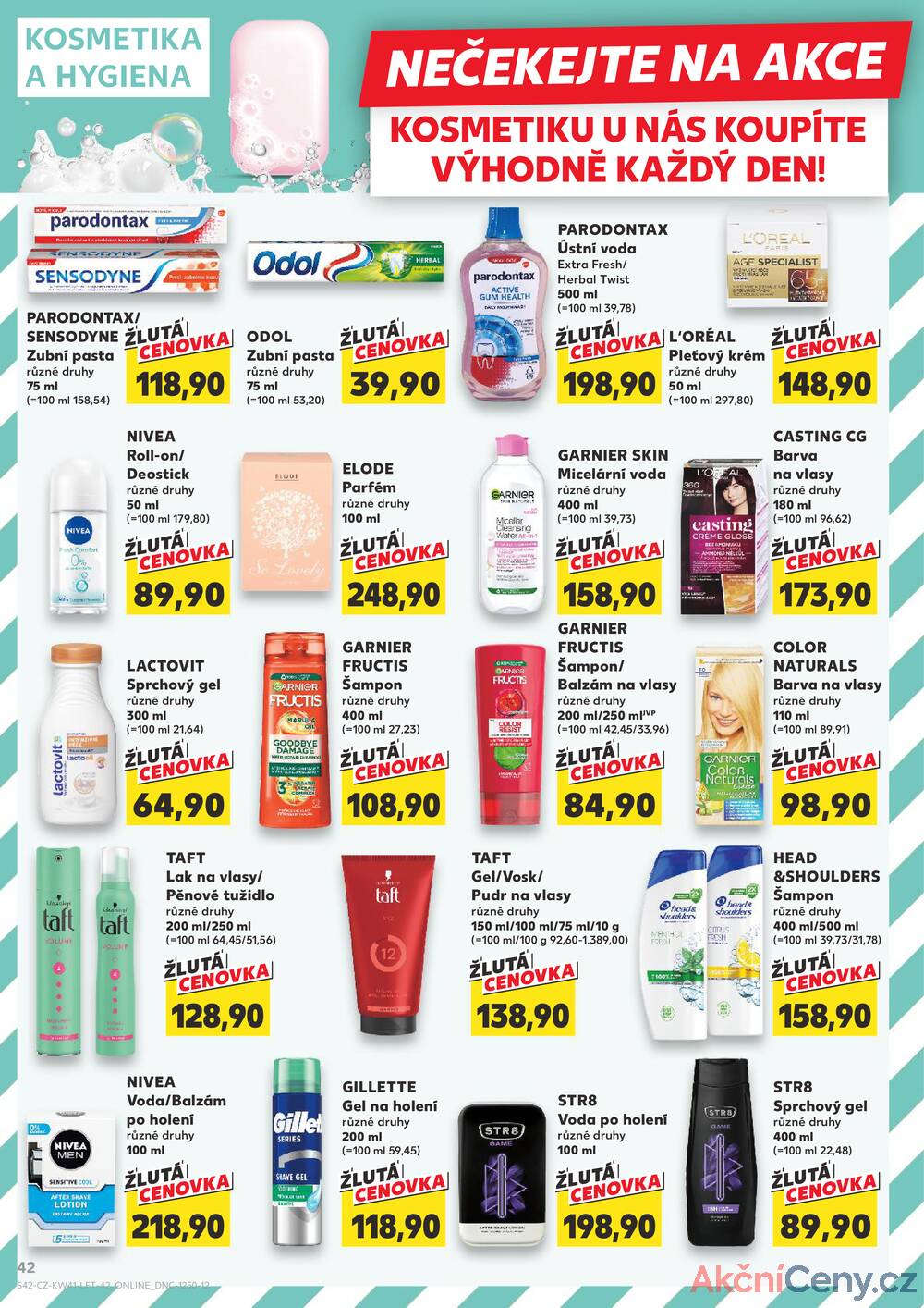 Leták Kaufland - Kaufland 8.10. - 14.10. - Kaufland - Šternberk - strana 42