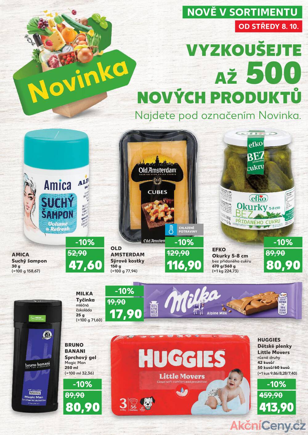 Leták Kaufland - Kaufland 8.10. - 14.10. - Kaufland - Brandýs nad Labem - strana 43