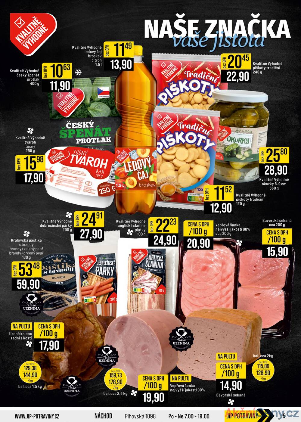 Leták JIP - JIP Cash & Carry Brno, Praha, Ostrava, Jilemnice, Pardubice, Ostrava, Karlovy Vary, Olomouc a Zlín od 8.10. do 14.10.2025 - strana 5