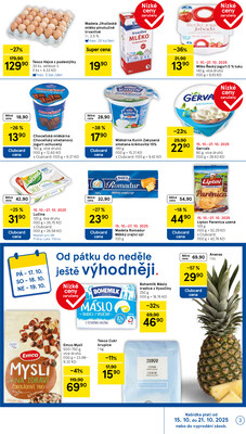 Tesco supermarkety od 15.10. do 21.10.2025