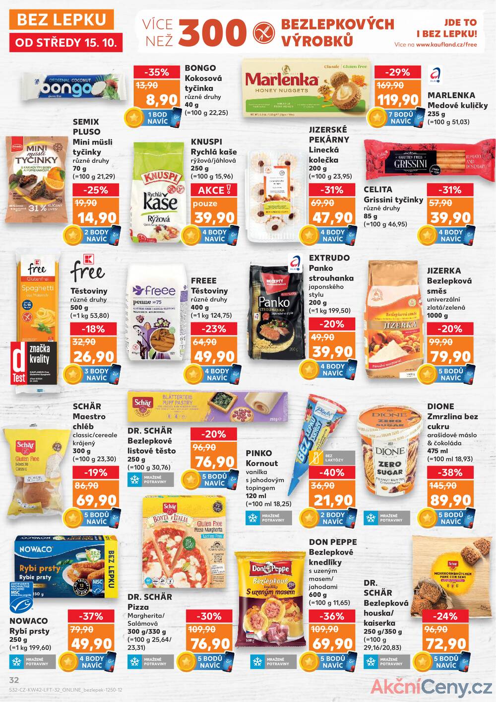 Leták Kaufland - Kaufland 15.10. - 21.10. - Kaufland - Prachatice - strana 32