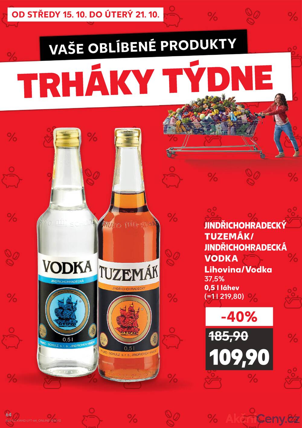 Leták Kaufland - Kaufland 15.10. - 21.10. - Kaufland - Domažlice - strana 64
