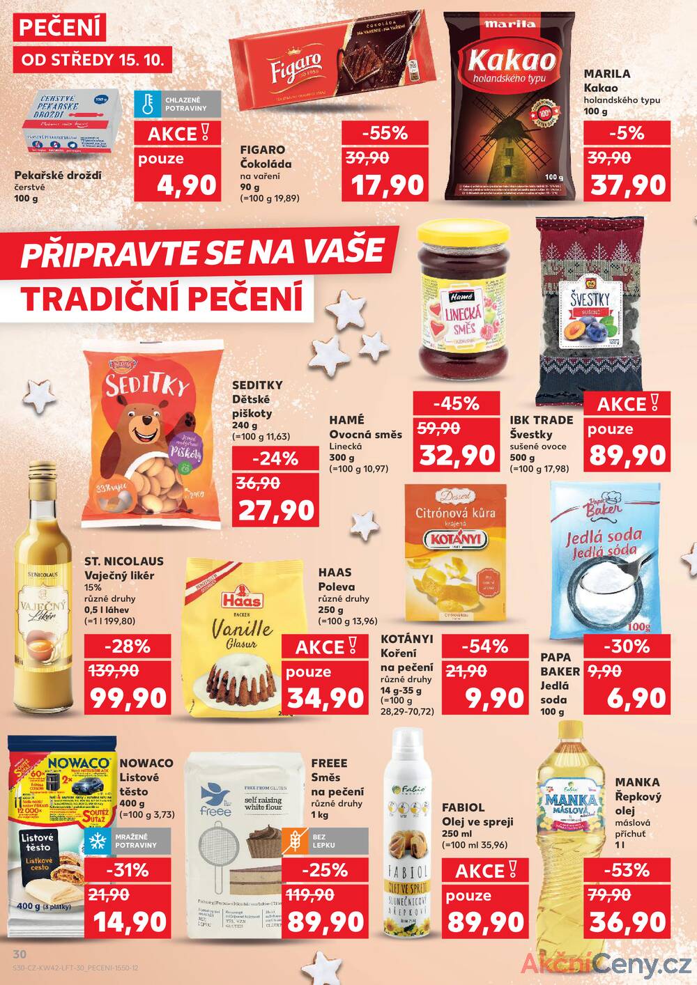 Leták Kaufland - Kaufland 15.10. - 21.10. - Kaufland - Strakonice - strana 30