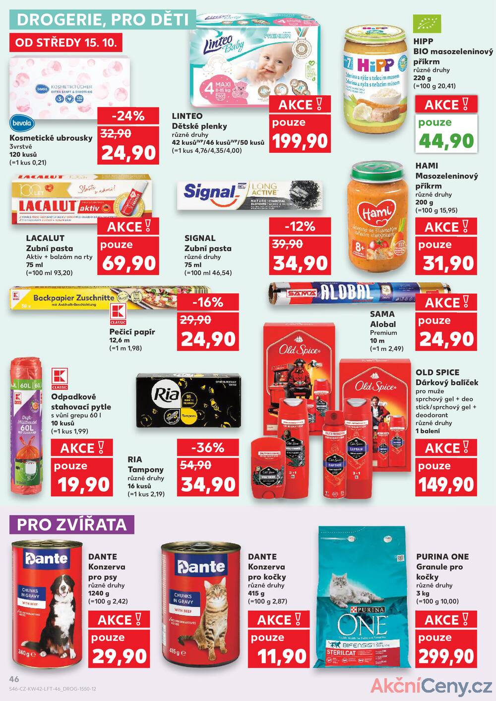 Leták Kaufland - Kaufland 15.10. - 21.10. - Kaufland - Příbram - strana 46