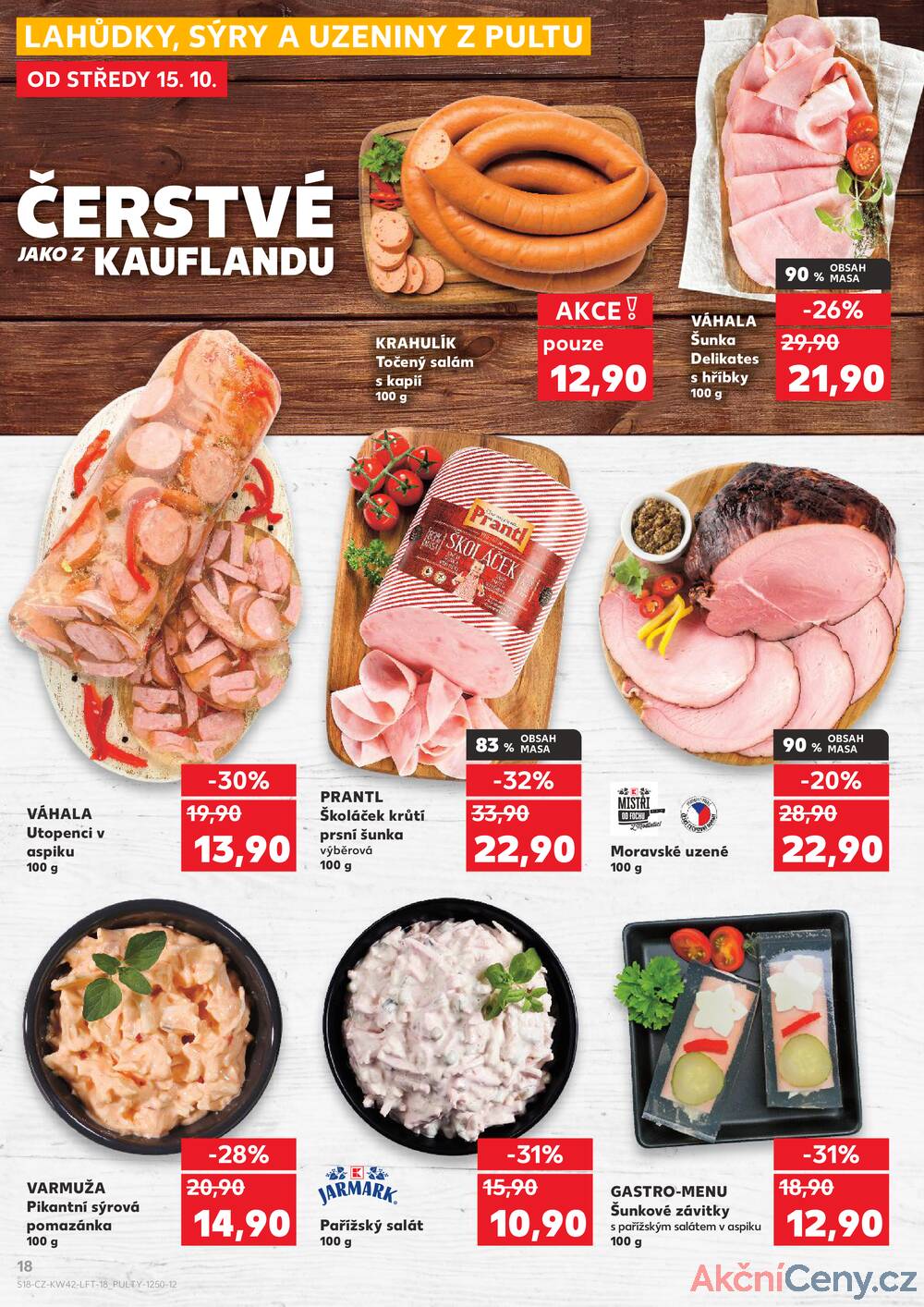 Leták Kaufland - Kaufland 15.10. - 21.10. - Kaufland - Třinec - Lyžbice - strana 18