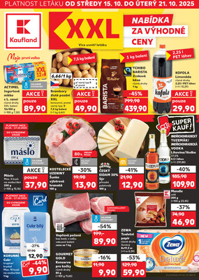 Leták Kaufland 15.10. - 21.10. - Kaufland - Liberec (Dr. M. Horákové)
