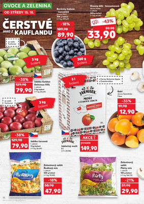 Kaufland 15.10. - 21.10. - Kaufland - Liberec (Dr. M. Horákové)