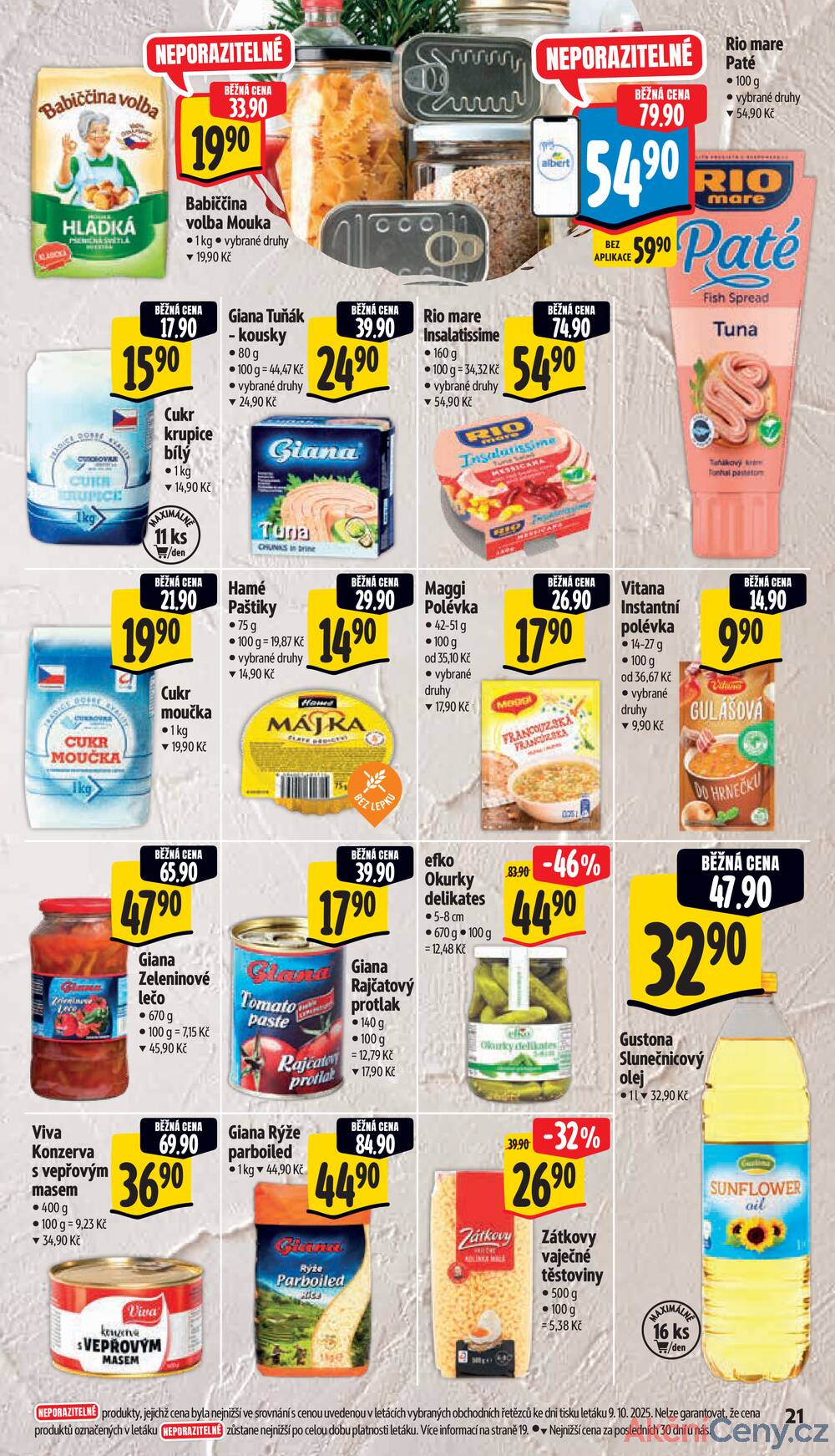 Leták Albert - Albert Supermarket Jihomoravský od 15.10. do 21.10.2025 - strana 30