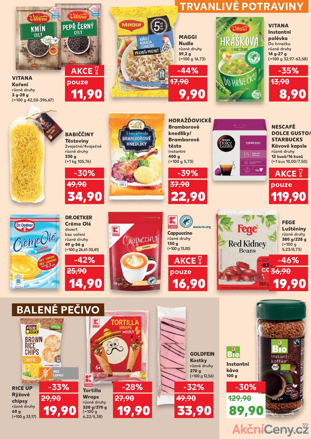 Leták Kaufland - Kaufland 15.10. - 21.10. - Kaufland - Slaný - strana 39