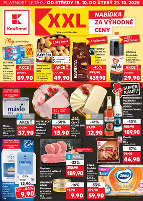 Leták Kaufland 15.10. - 21.10. - Kaufland - Český Krumlov