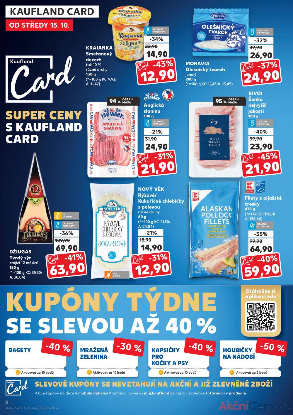 Leták Kaufland - Kaufland 15.10. - 21.10. - Kaufland - Znojmo (Jarošova) - strana 6