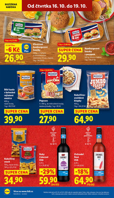 Lidl Čtvrtek od 16.10. do 19.10.2025