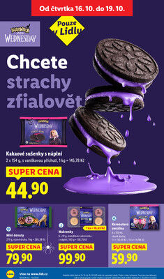 Lidl Čtvrtek od 16.10. do 19.10.2025