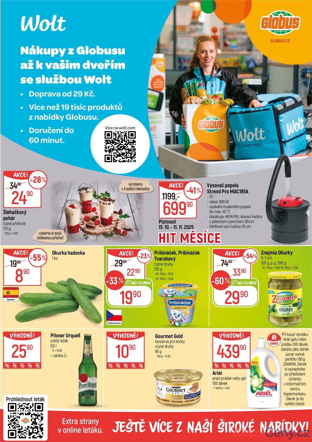 Leták Globus - Akční leták Globus 15.10. - 21.10.2025 - Globus Praha - Zličín - strana 2
