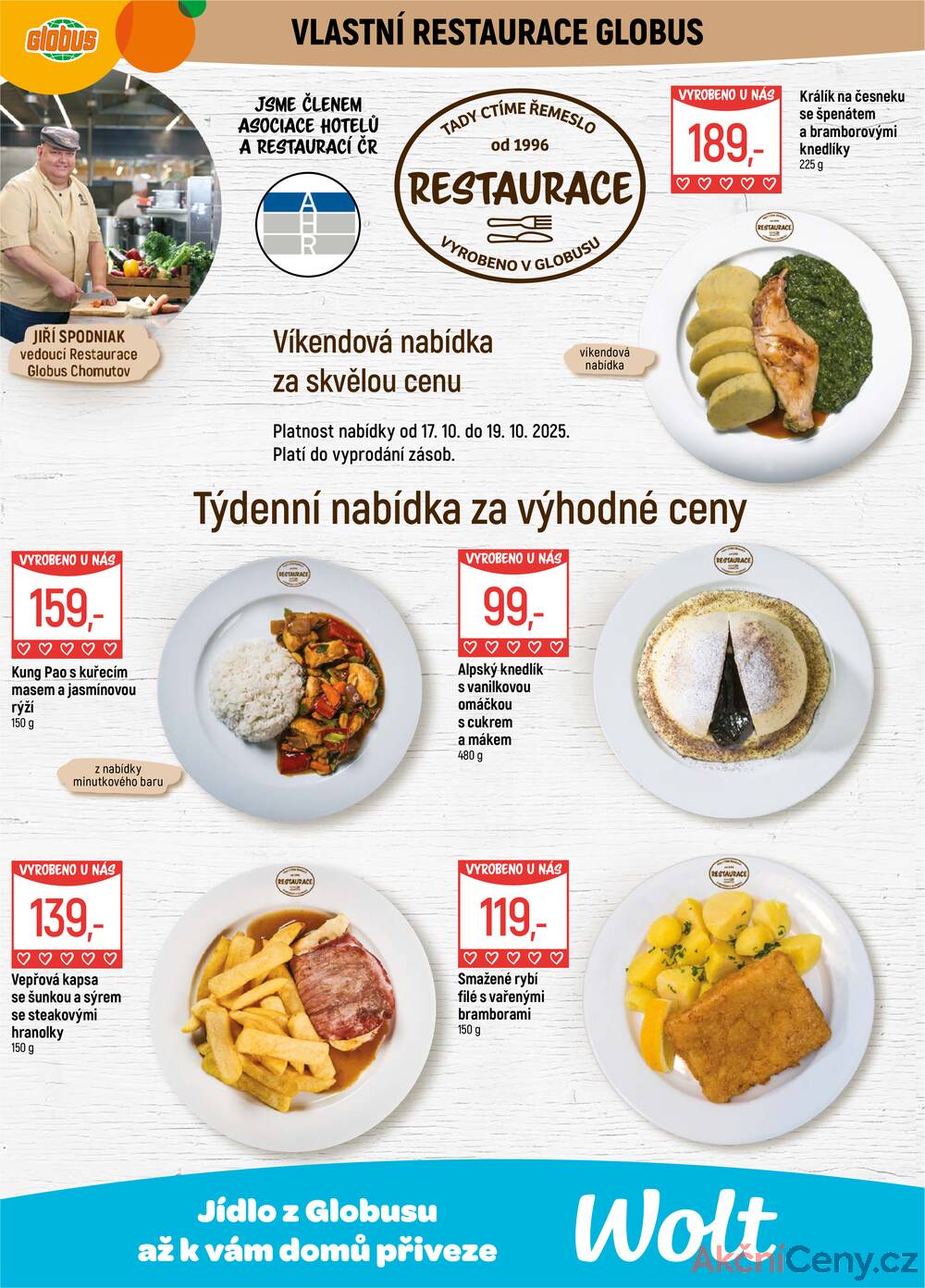 Leták Globus - Akční leták Globus 15.10. - 21.10.2025 - Globus Chomutov - strana 9