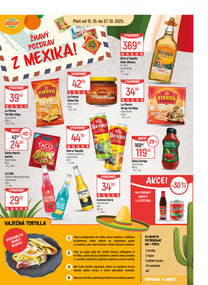 Akční leták Globus 15.10. - 27.10.2025 - Globus Liberec