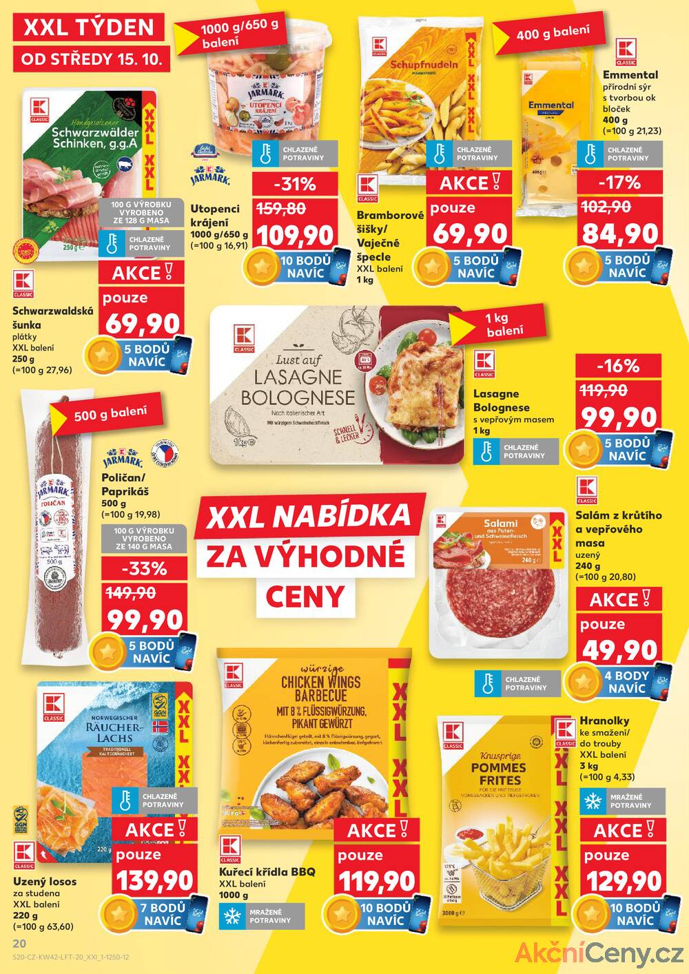 Leták Kaufland - Kaufland 15.10. - 21.10. - Kaufland - Ostrava - Zábřeh - strana 20