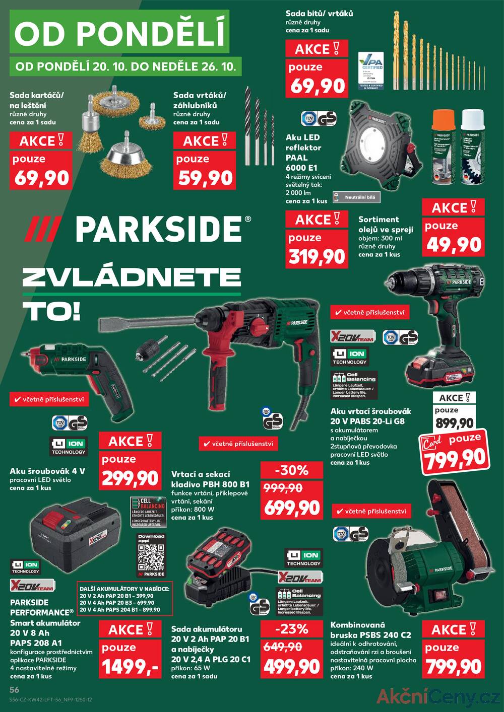 Leták Kaufland - Kaufland 15.10. - 21.10. - Kaufland - Šternberk - strana 56