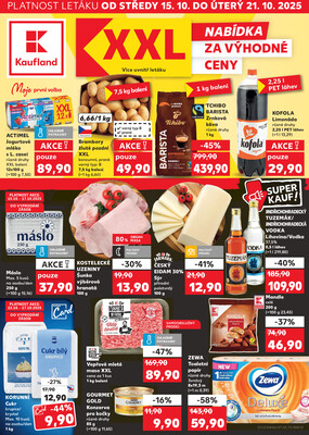 Leták Kaufland 15.10. - 21.10. - Kaufland - Roudnice nad Labem