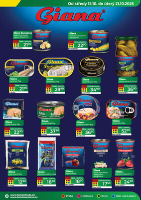 Tamda Foods od 15.10. do 21.10.2025
