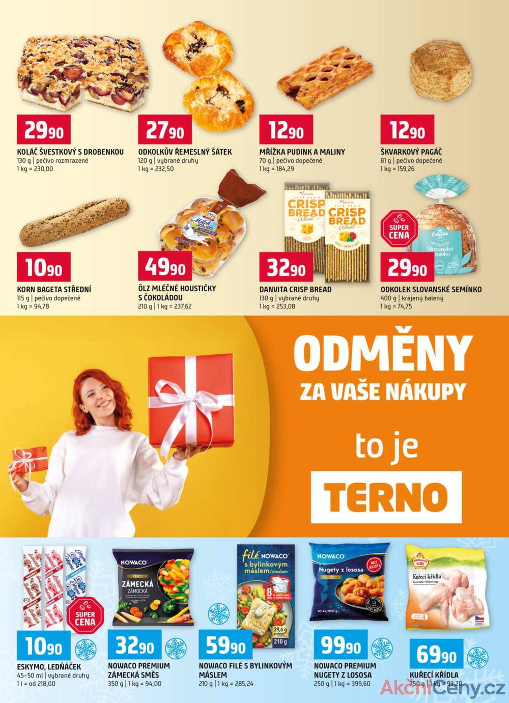 Leták Terno - Terno České Budějovice, Třeboň, Trhové sviny, Bechyně, Týn nad Vltavou, Olomouc, Hradec Králové od 22.10. do 28.10.2025 - strana 6 Leták Terno - Terno České Budějovice, Třeboň, Trhové sviny, Bechyně, Týn nad Vltavou, Olomouc, Hradec Králové od 22.10. do 28.10.2025 - strana 6
