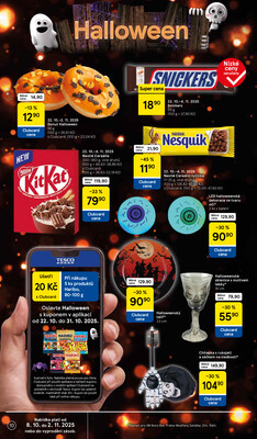 Tesco supermarkety od 22.10. do 28.10.2025