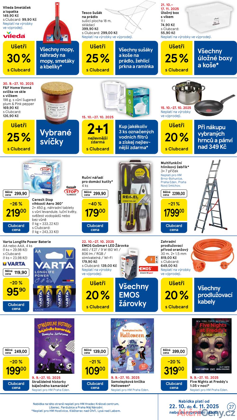 Leták Tesco - Tesco malé hypermarkety od 22.10. do 28.10.2025 - strana 27