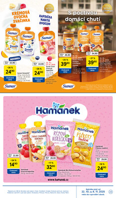 Tesco malé hypermarkety od 22.10. do 28.10.2025
