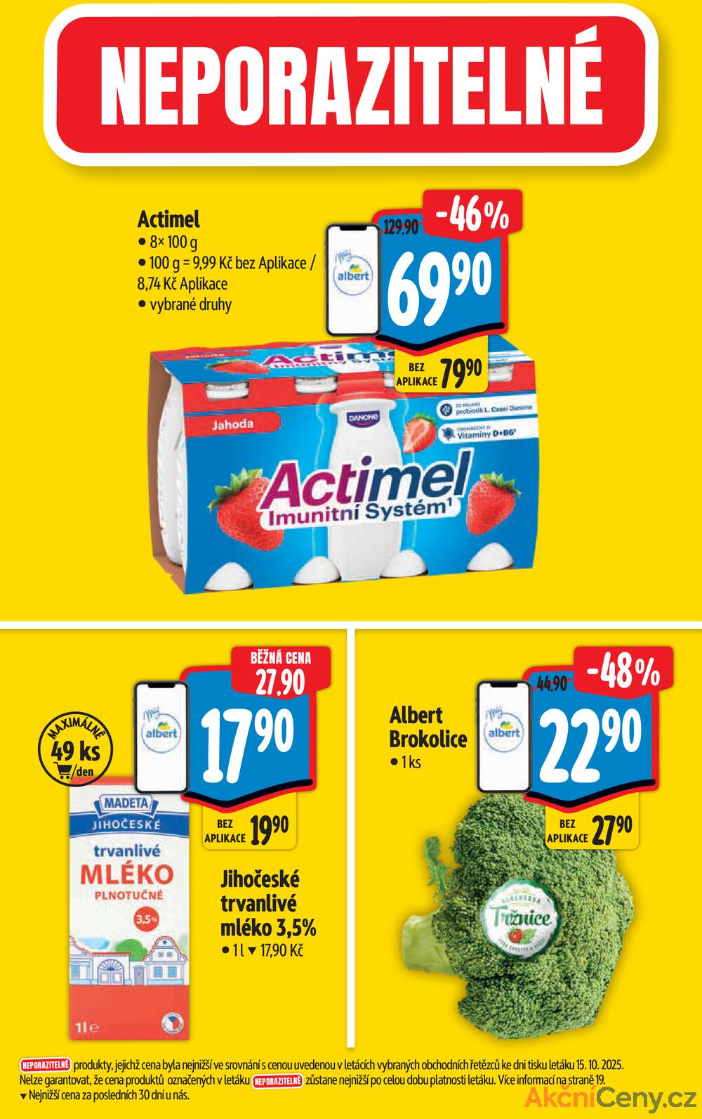 Leták Albert - Albert Hypermarket Jihomoravský od 22.10. do 27.10.2025 - strana 3