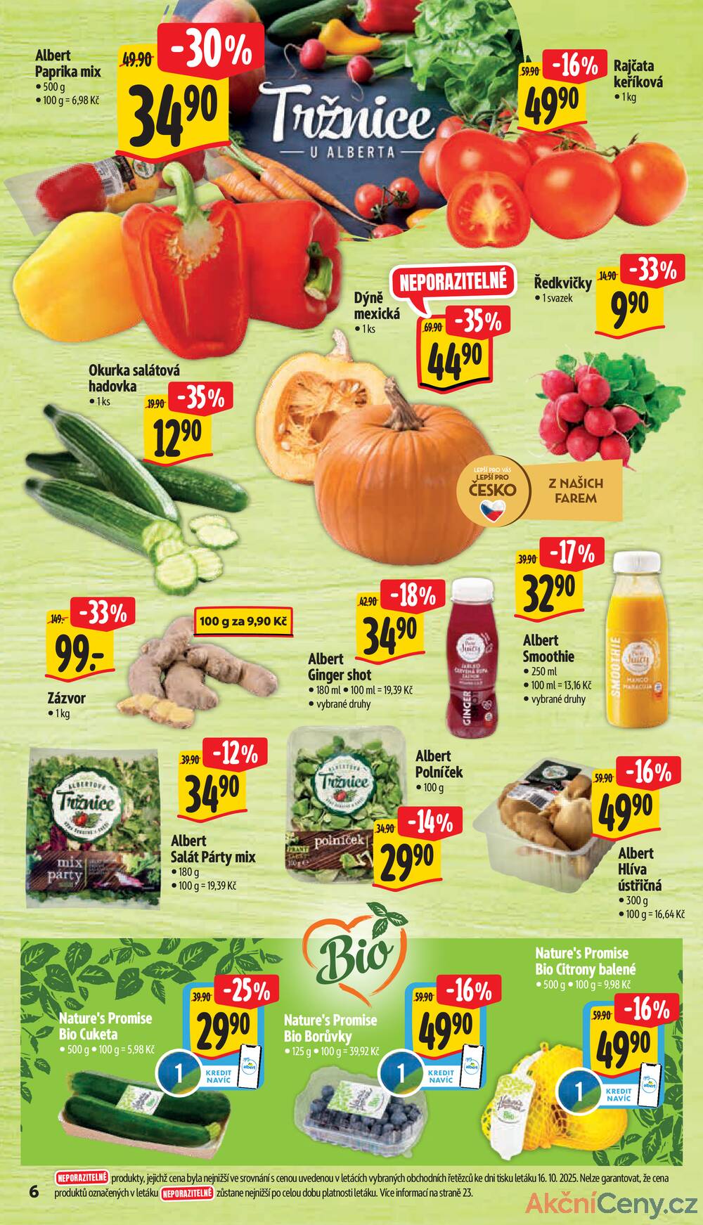 Leták Albert - Albert Supermarket od 22.10. do 27.10.2025 - strana 8 Leták Albert - Albert Supermarket od 22.10. do 27.10.2025 - strana 8