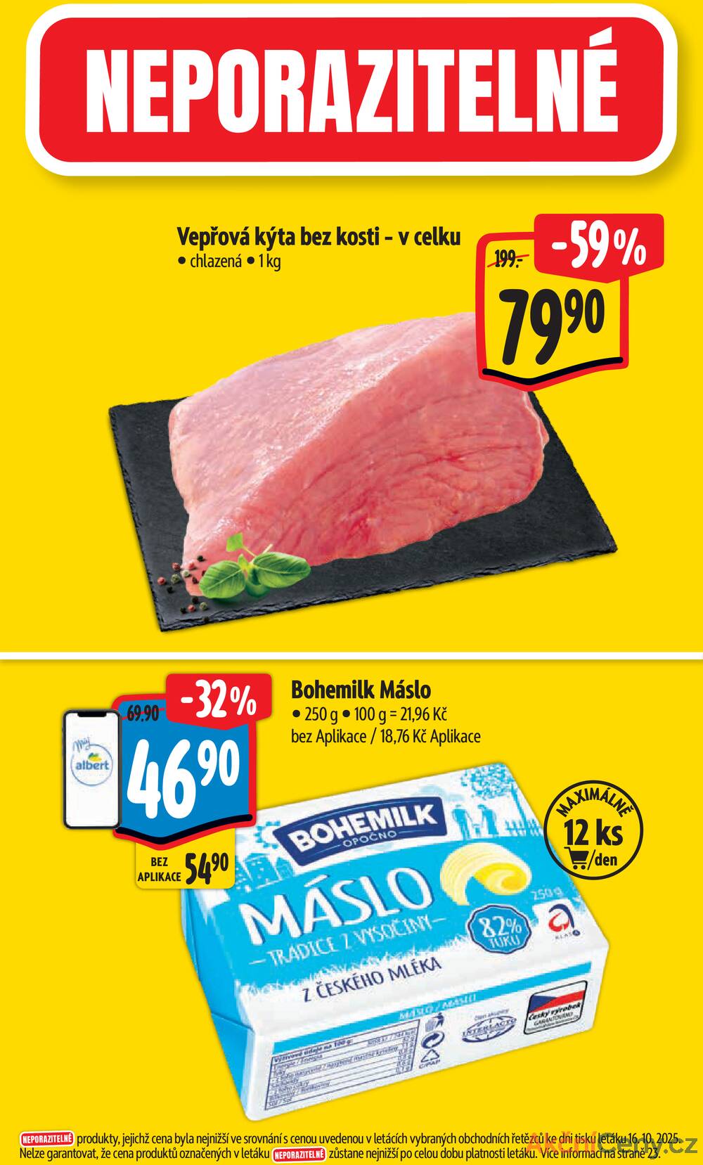 Leták Albert - Albert Supermarket Jihomoravský od 22.10. do 27.10.2025 - strana 2