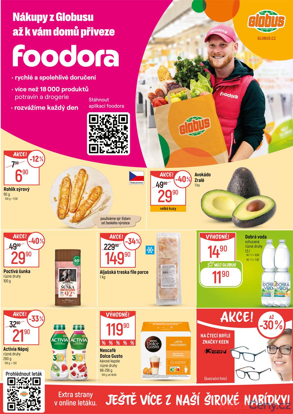 Leták Globus - Akční leták Globus 22.10. - 27.10.2025 - Globus Praha - Čakovice - strana 2